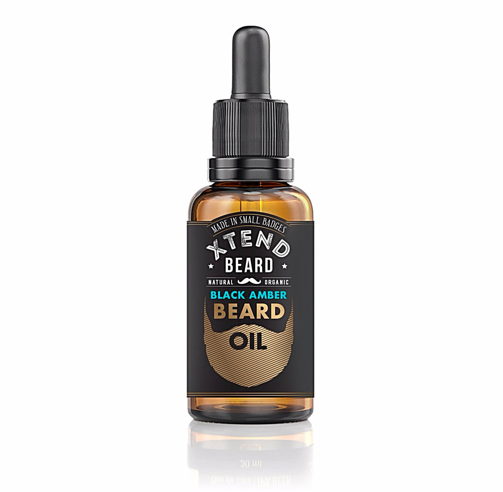 Black Amber Beard Oil - 1oz (30ml)